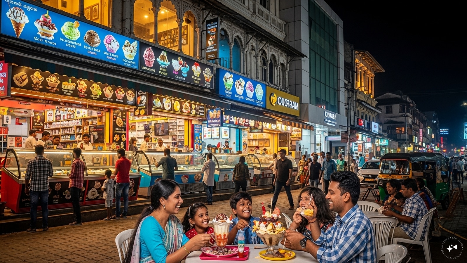 What sets Mangaluru apart from other cities to earn this title?- A high density of ice cream parlours within a compact city area. - Ice cream eaten after dinner, not just in summer. - Recipes and formats that are locally invented, not copied.