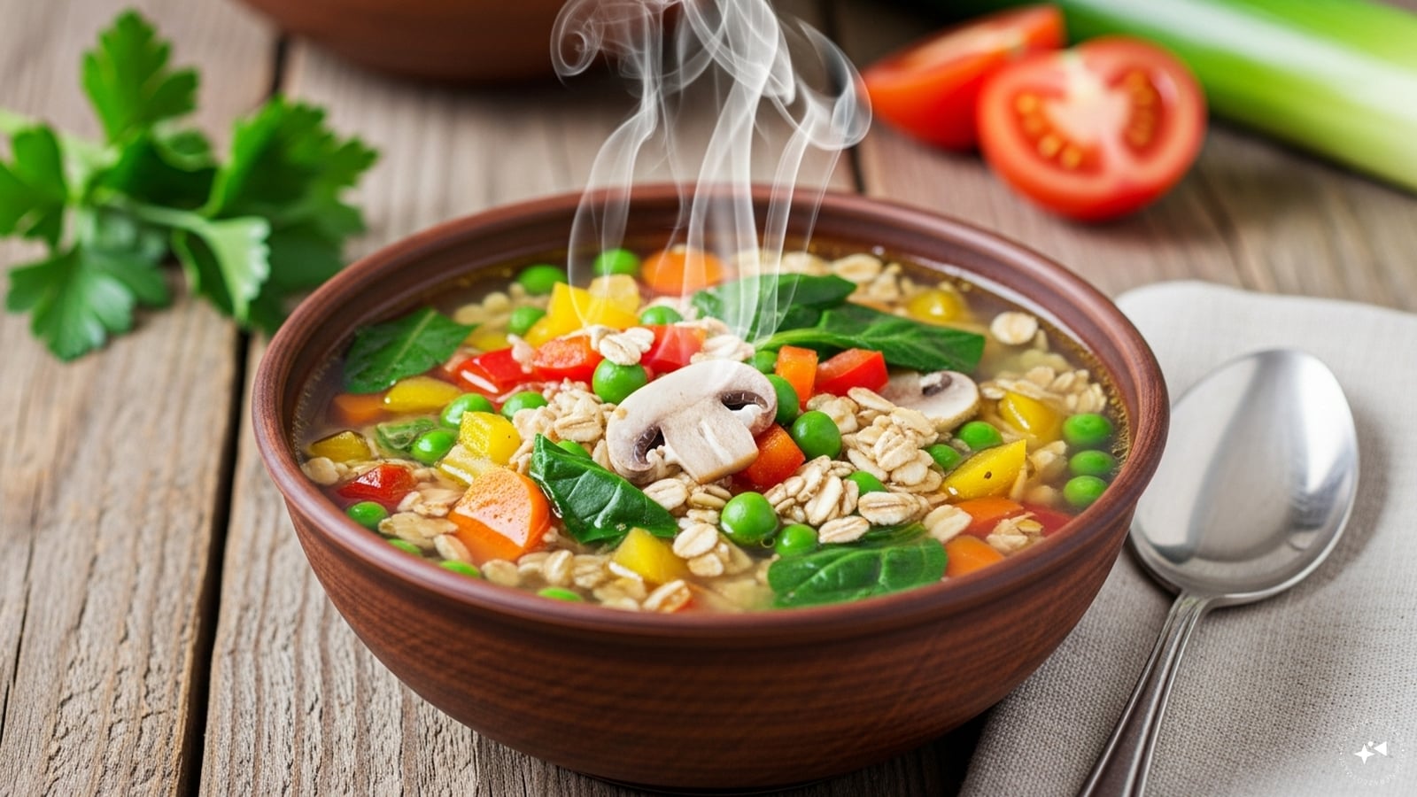 Step-By-Step Guide To Make Healthy Vegetable Oats Broth Step-By-Step Guide To Make Healthy Vegetable Oats Broth