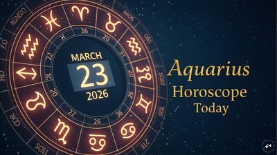 Aquarius Horoscope Today: Astrological predictions by Chirag Daruwalla for kumbha rashi on March 23, 2026. (AI-generated image)