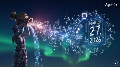Aquarius Horoscope Today: Astrological predictions by Chirag Daruwalla for kumbha rashi on March 27 2026. (AI generated image)