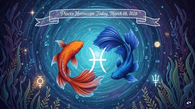 Pisces Horoscope Today: Astrological predictions by Chirag Daruwalla for meena rashi on March 08 2026. (AI generated image)