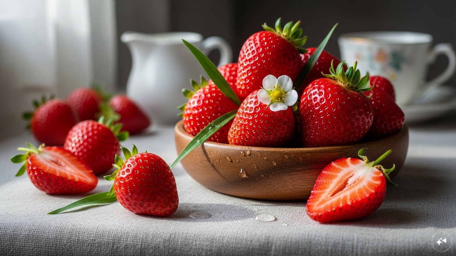 Strawberries: Strawberries are delicious and rich in vitamin C, with one cup offering around 85 mg. They also provide antioxidants and fiber, helping support heart health and overall immunity. Enjoy them fresh, in smoothies, or as a healthy dessert topping.