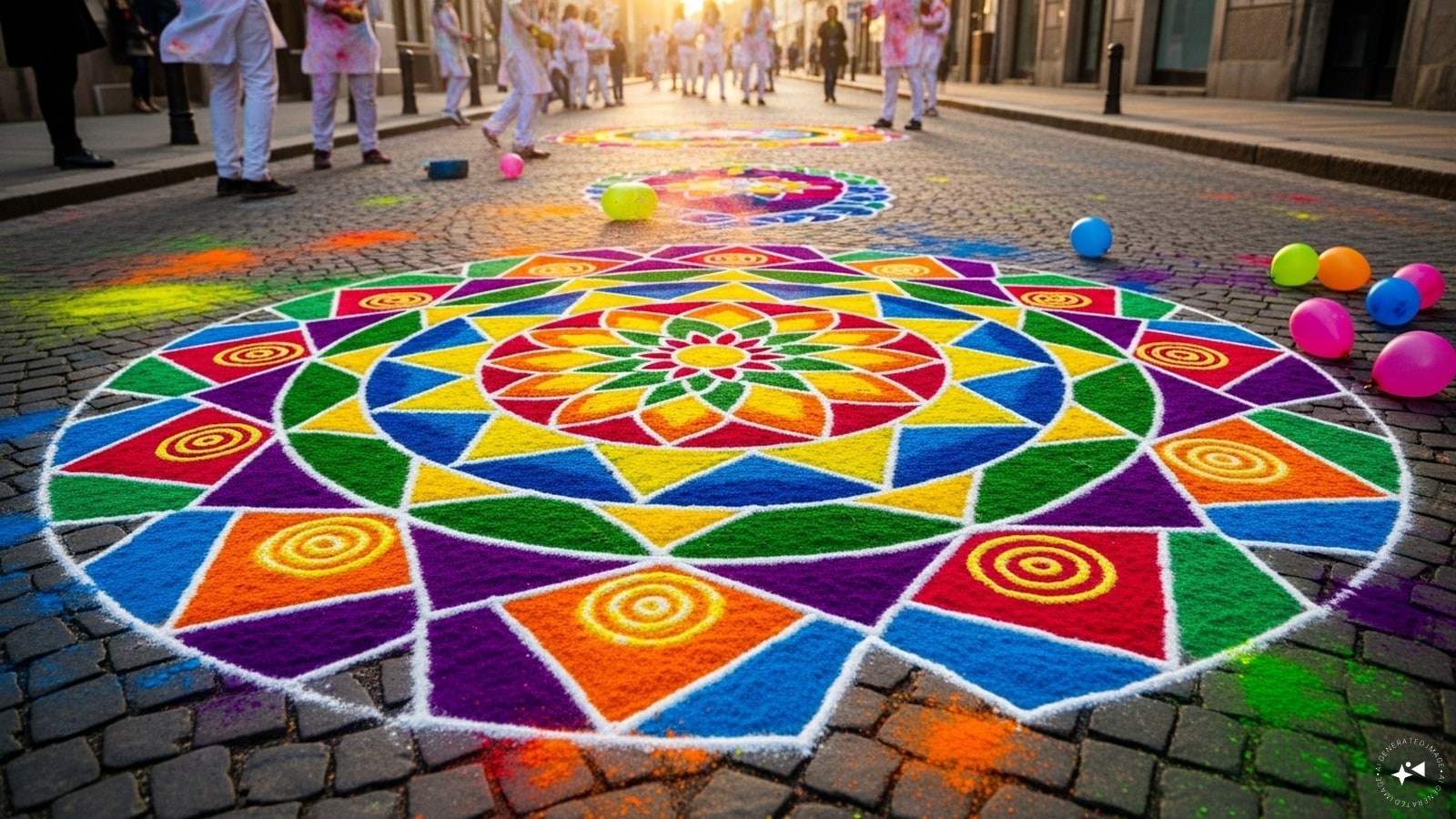 10 Colourful Rangoli Designs For Holi 2026