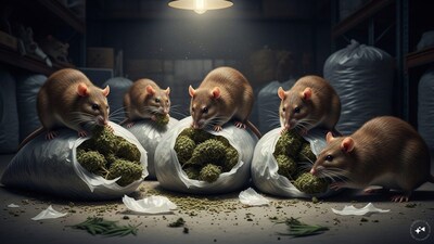 CAG report reveals 2332.68 kg seized narcotics missing in Gujarat. Home Department blames theft rats and drying, but CAG flags major security and accountability lapses. (AI Image)