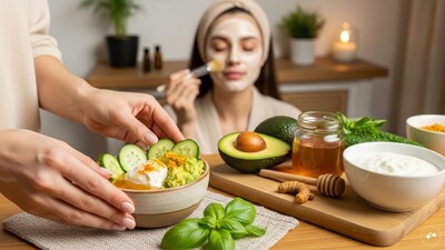 चमकदार त्वचा के लिए 5 आसान घरेलू उपाय अपनाएं.