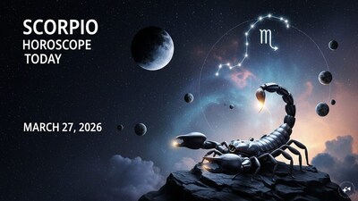 Scorpio Horoscope Today: Astrological predictions by Chirag Daruwalla for Vrishchika rashi on March 27 2026. (AI generated image)