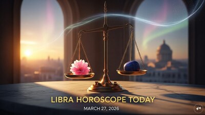 Libra Horoscope Today: Astrological predictions by Chirag Daruwalla for tula rashi on March 27 2026. (AI generated image)