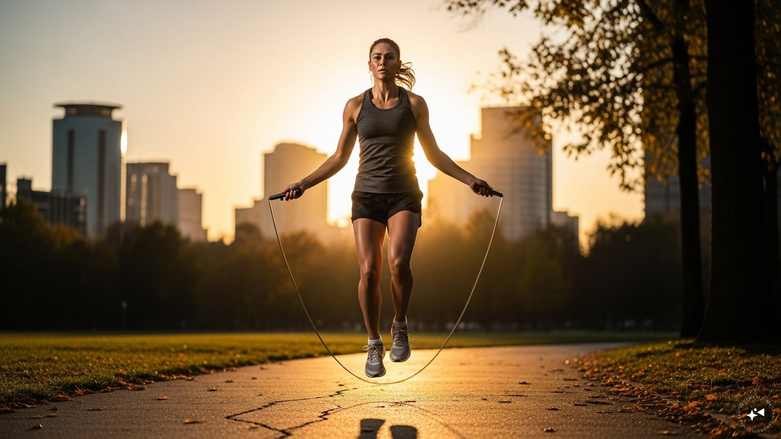 Jump Rope: Jumping rope is a simple, high-calorie-burning exercise that improves coordination, heart health, and metabolism. Even 10–15 minutes daily can help shed liver fat and enhance cardiovascular endurance.