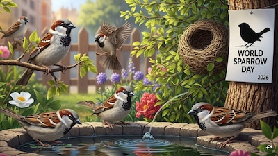 World Sparrow Day is observed annually in India on March 20.