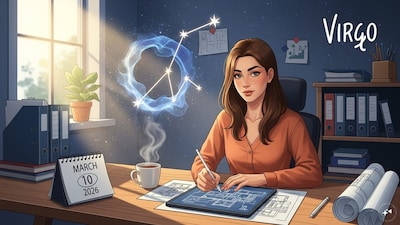 Virgo Horoscope today: Astrological predictions by Chirag Daruwalla for kanya rashi on March 10 2026. (AI generated image)