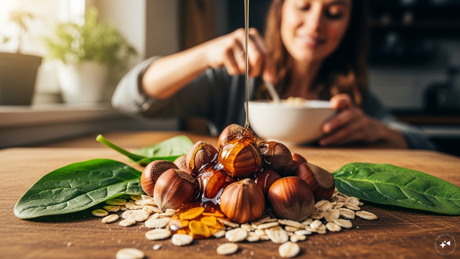 Helps Control Blood Sugar: The healthy fats and fiber found in hazelnuts help regulate blood sugar levels by slowing down the absorption of carbohydrates. This can support stable energy levels and may be beneficial for people aiming to manage blood sugar effectively.