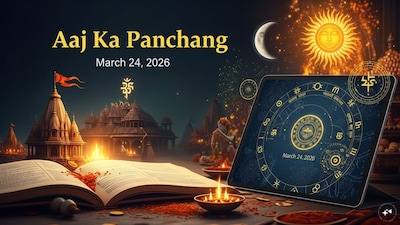 Aaj Ka Panchang, March 24, 2026: Tithi, Muhurat and Rahu Kaal. (AI generated image)