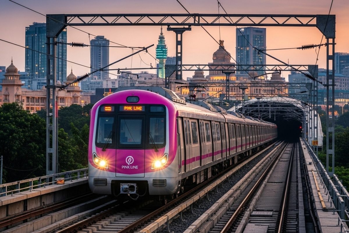 Bengaluru Metro Pink Line Inches Closer To Opening — Here's When You Can Ride It