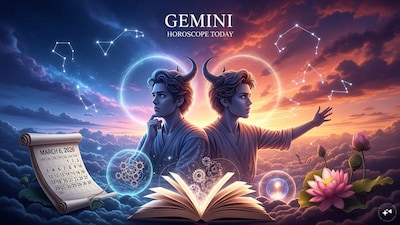 Gemini Horoscope today: Astrological predictions by Chirag Daruwalla for mithuna rashi on March 6 2026. (AI generated image)