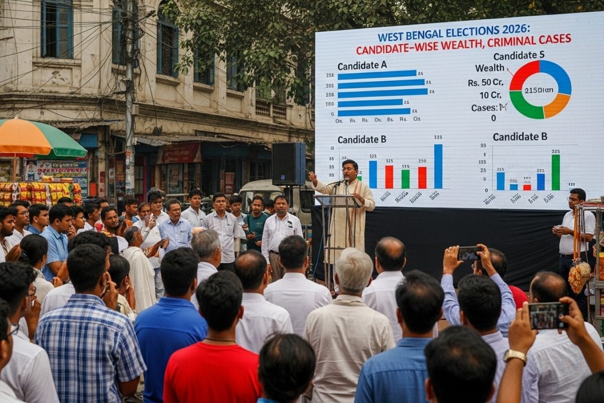 West Bengal Elections 2026 Candidate-Wise Wealth, Criminial Cases Data And How It Can Impact Assembly Polls