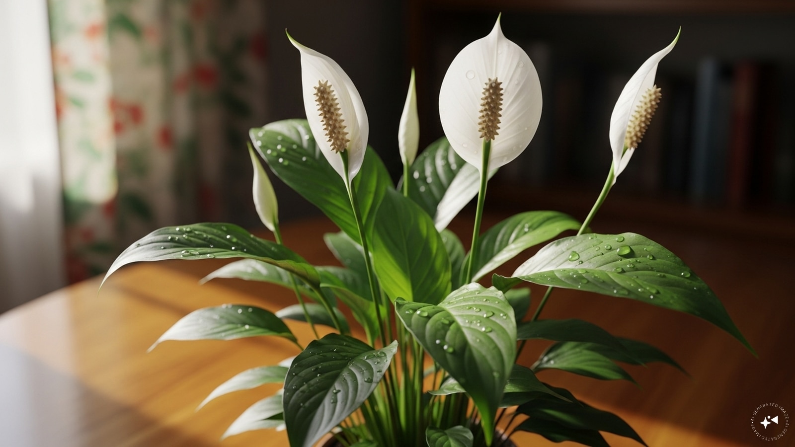 Peace Lily: With elegant white blooms, the Peace Lily is a master at neutralizing indoor and outdoor pollutants. It excels at breaking down carbon monoxide and benzene. Its lush green leaves also increase humidity, which can help soothe dry skin and respiratory paths.