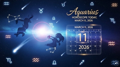 Aquarius Horoscope Today: Astrological predictions by Chirag Daruwalla for kumbha rashi on March 11, 2026. (AI generated image)
