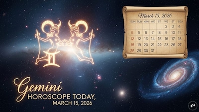 Gemini Horoscope today: Astrological predictions by Chirag Daruwalla for mithuna rashi on March 15, 2026. (AI generated image)