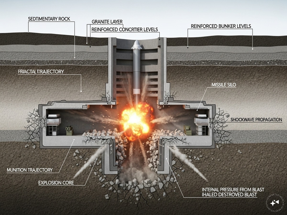 Bunker buster bomb, Bunker buster bomb price, Bunker buster bomb cost, GBU-31 BLU-109, JDAM smart bomb, B-2 Spirit bomber strike, bunker buster cost, US-Iran war