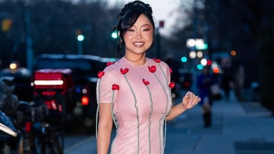 Actor Lana Condor steps out for a screening of her new film in New York City.  