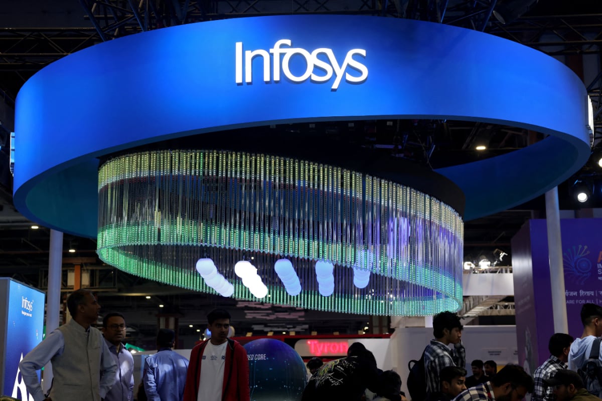 Infosys Falls 3%, Hits 2-Year Low; Valuation Drops Below Rs 5 Lakh Crore