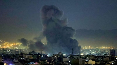 US-Israeli strikes on Iran have killed over 550 people. (AFP)