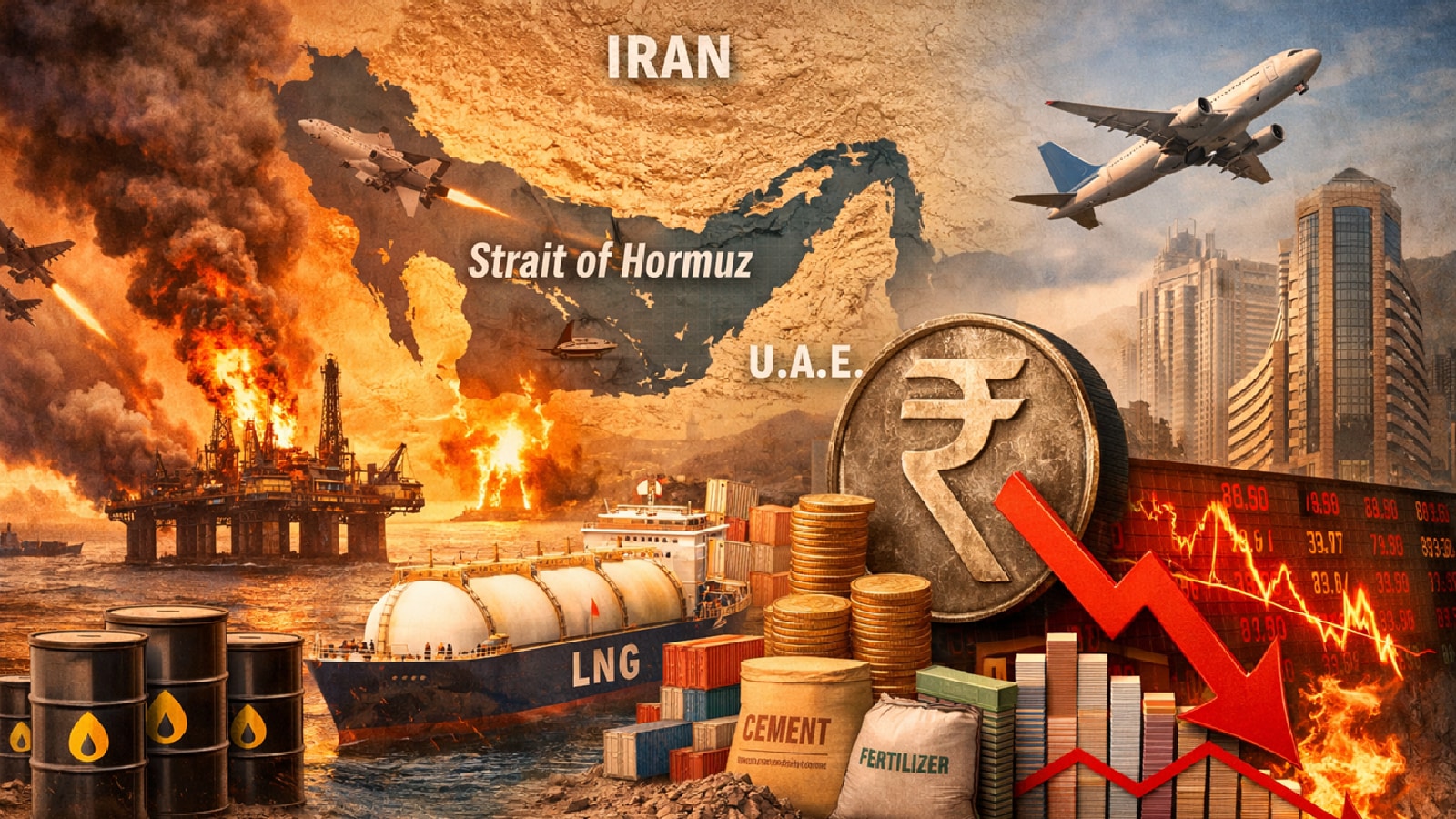 Crude Oil Above $115, Strait Of Hormuz Disrupted: How Will It Impact The  Indian Economy? | Economy News - News18