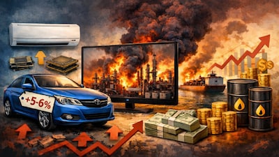 Automakers are considering price increases of around 2-3%, while consumer electronics and home appliances could become 5-6% costlier.