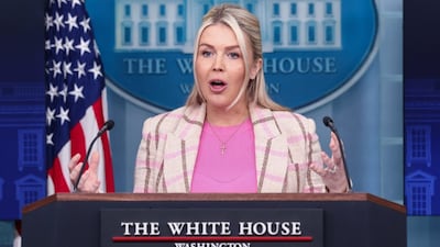 White House Press Secretary Karoline Leavitt. (Reuters)