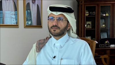 Qatar's Ministry of Foreign Affairs spokesperson, Majed Al Ansari. (Reuters)