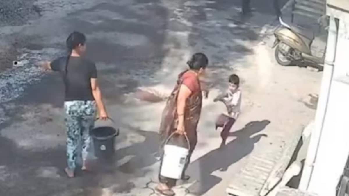 Nagpur Woman Pours Hot Water On Grandson For Spraying Colour On Her On Holi | Caught On Cam