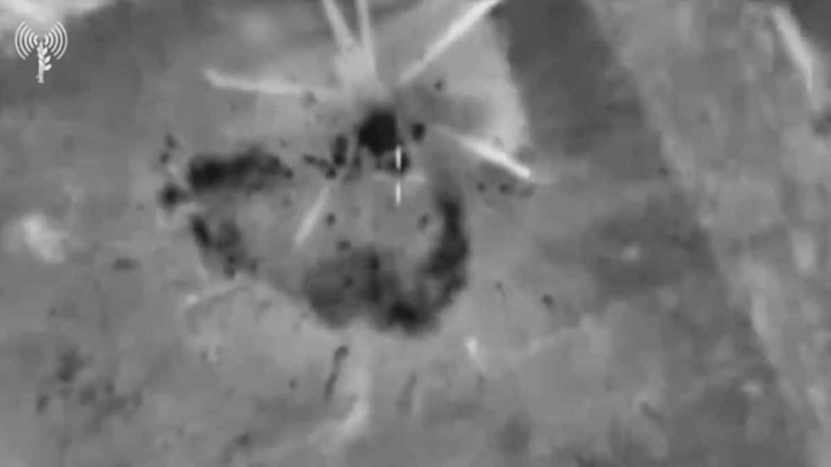 Did Iran Trick Israel Into Bombing A Helicopter Painting? IDF Video Sparks Online Debate