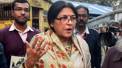 BJP's Sonarpur South candidate Rupa Ganguly. (PTI)