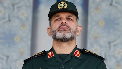 Brigadier General Ahmad Vahidi, the Commander-in-Chief of the Islamic Revolutionary Guard Corps (IRGC). (X/File)