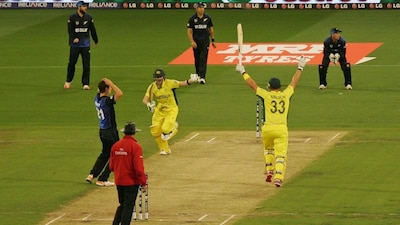 On This Day In Cricket 2015 World Cup: Australia ramped home with 16.5 overs remaining and emerged as the much deserving world champions. (Image: ICC/X, formerly Twitter)