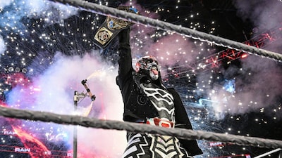 Penta retained his crown. (Picture: WWE)