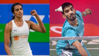 PV Sindhu (left) and Kidambi Srikanth (PTI Photo)