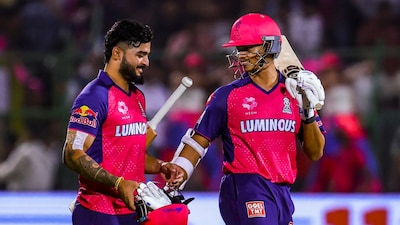 Yashasvi Jaiswal (left) and Riyan Parag (PTI Photo)