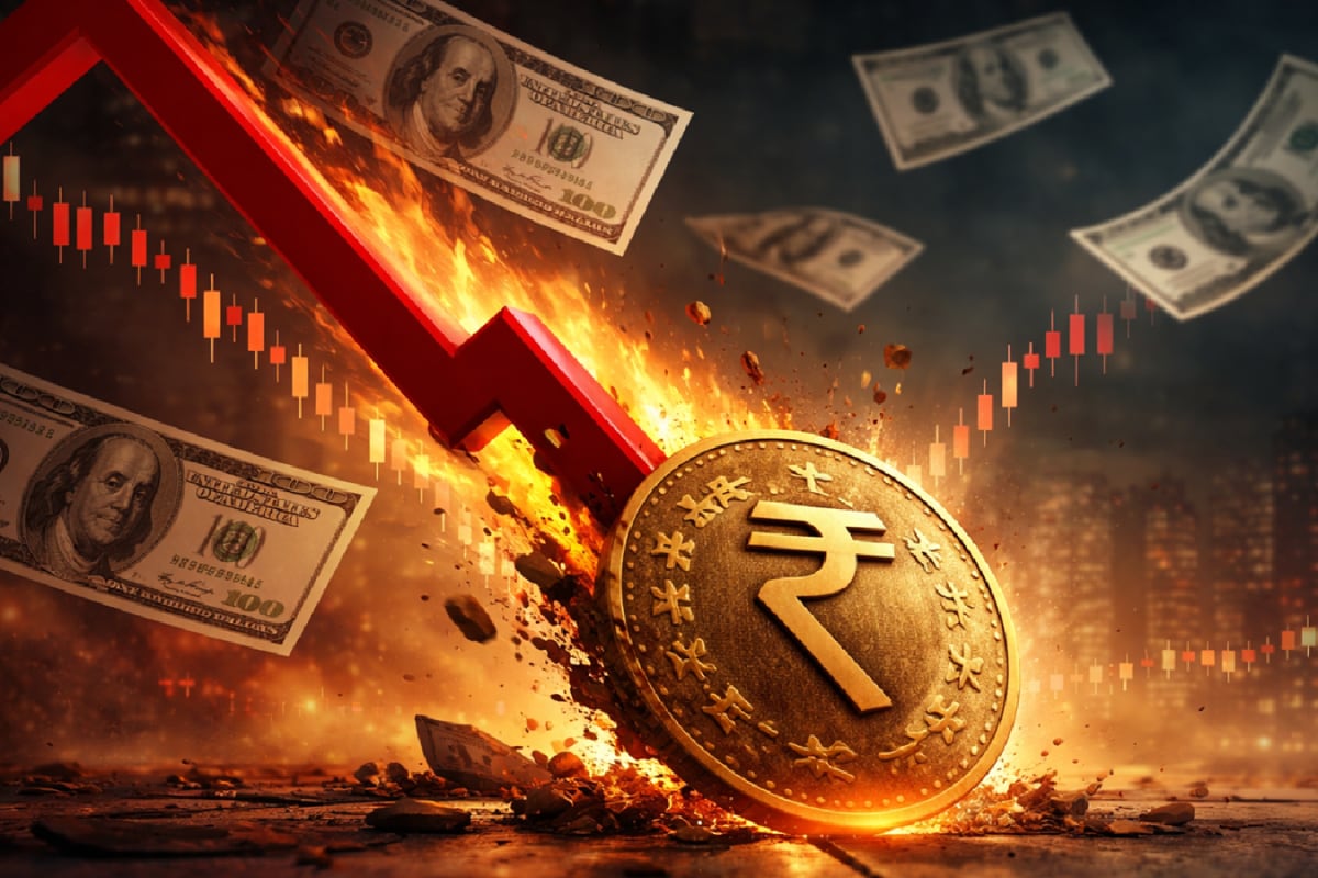 Rupee Breaches 95 For The First Time: Know Key Factors Why It Lost Early Gains To Hit New Record Low