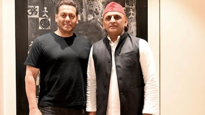 Akhilesh Yadav Shares Photo With Salman Khan On Instagram. 