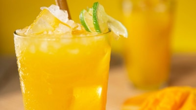 This creamy mango drink makes for the perfect summer drink