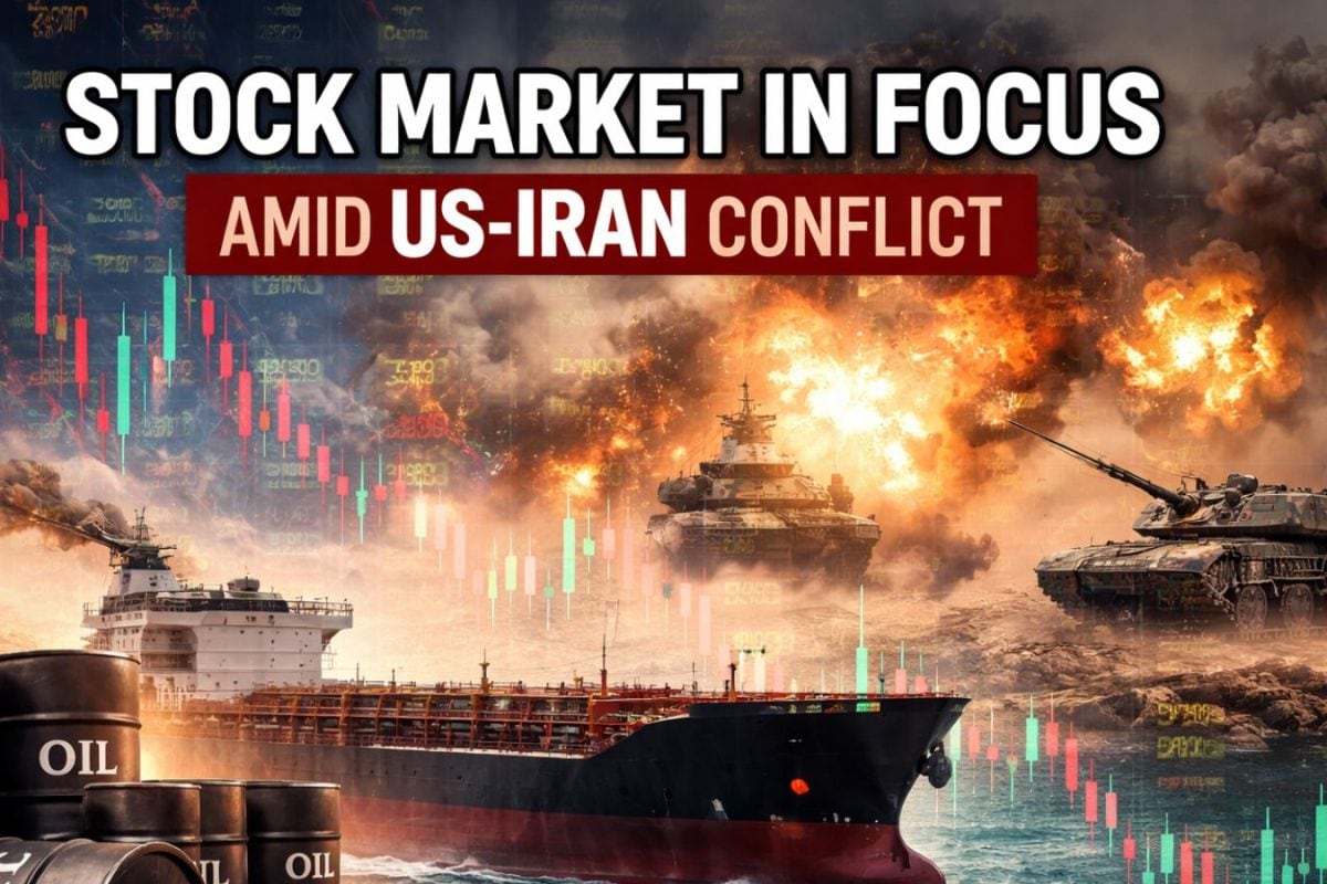 Stock Market News Live Updates: Sensex Down Over 1,100 Points, Nifty Tests 24,900 On US-Iran Conflict