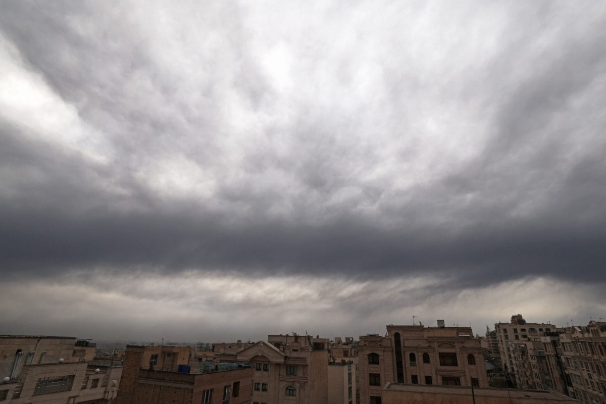 Dark Haze Over Tehran Skies, Burning Smell Lingers After Israel Strikes 5 Oil Sites | Video