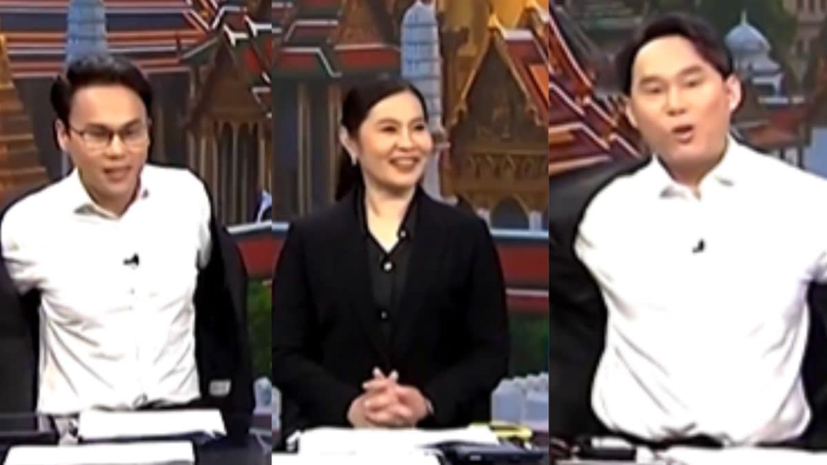Watch: Thai Anchors Ditch Jackets On Air To Support Government’s Fuel Crisis Measures