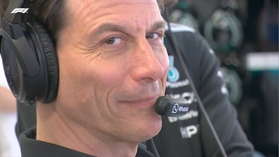 Mercedes boss Toto Wolff’s smirk to the cameras went viral as the Silver Arrows revealed their true pace in Australian GP qualifying on Saturday.