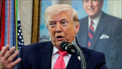 US President Donald Trump (Reuters)