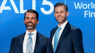 Donald Trump Jr. and Eric Trump. (Reuters)