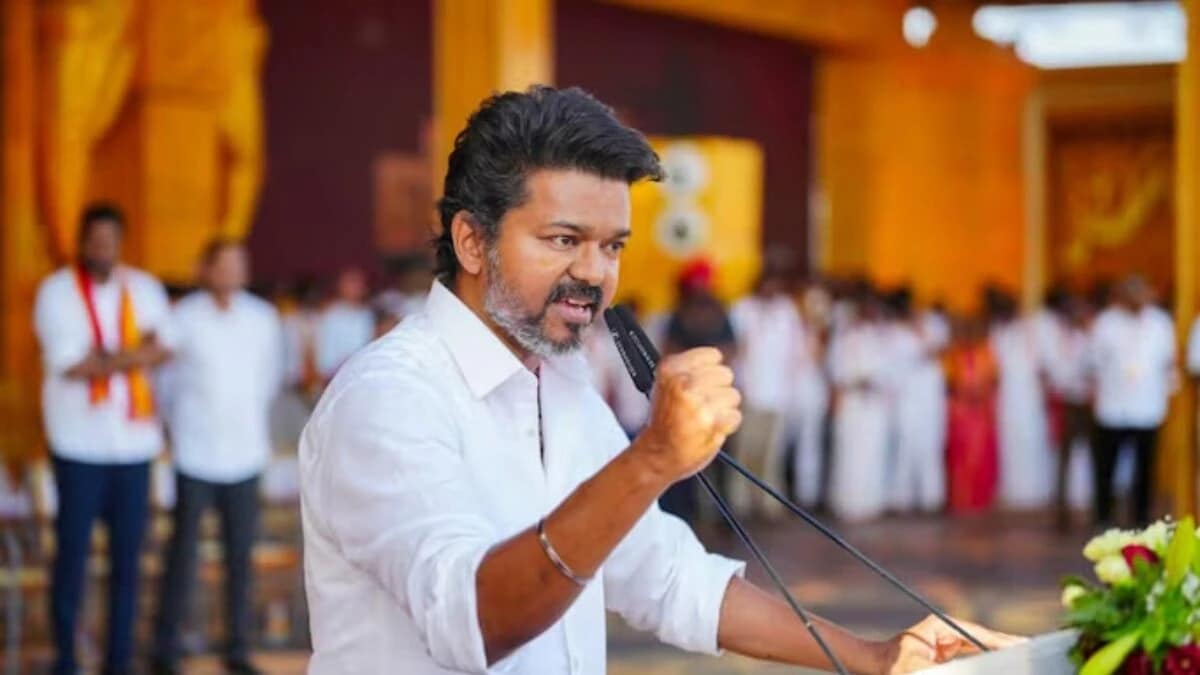  Vijay Brushes Off Divorce Controversy, Promises Gold, Silk Saree, Rs 2,500 Financial Aid Ahead Of Tamil Nadu Polls