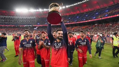 RCB will play five IPL 2026 matches at M Chinnaswamy Stadium and two in Raipur. (Picture Credit: PTI)