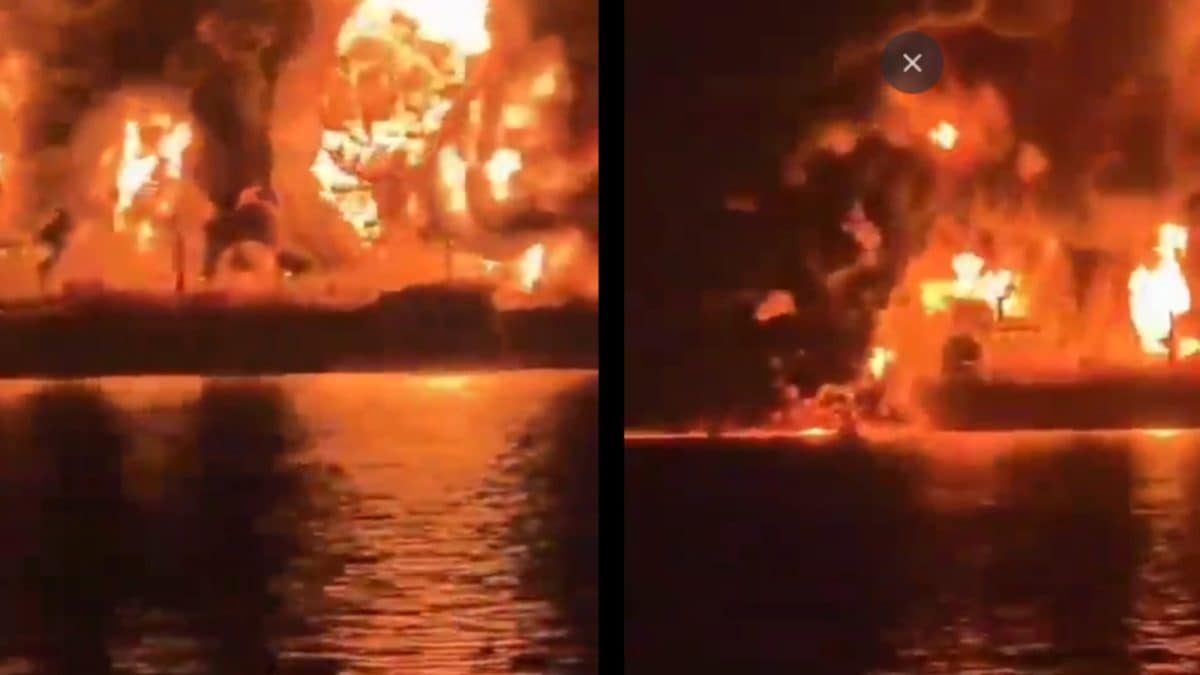 One Indian National Dead, 15 Rescued After Iran Strikes US-Owned Oil Tanker Near Iraq